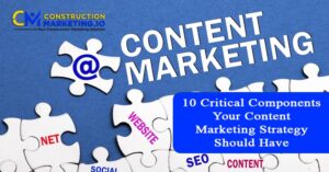 10 Critical Components Your Content Marketing Strategy Should Have